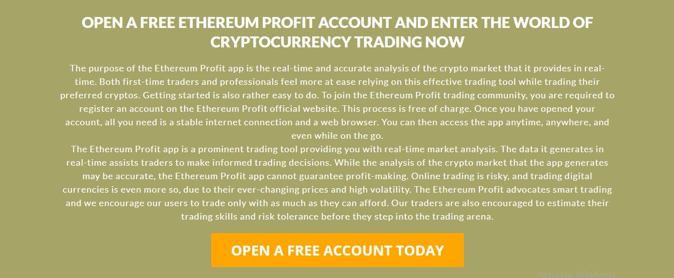Ethereum Profit 