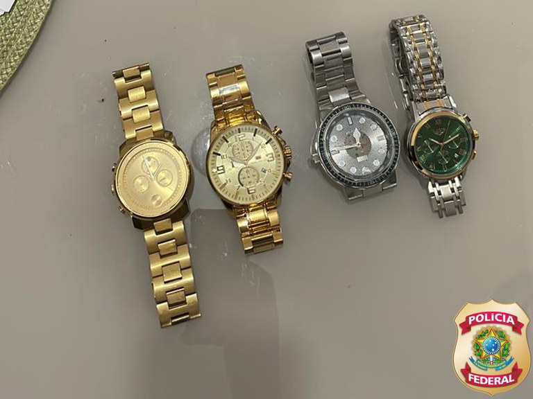 PF seized branded watches in Operation Relicta Mori